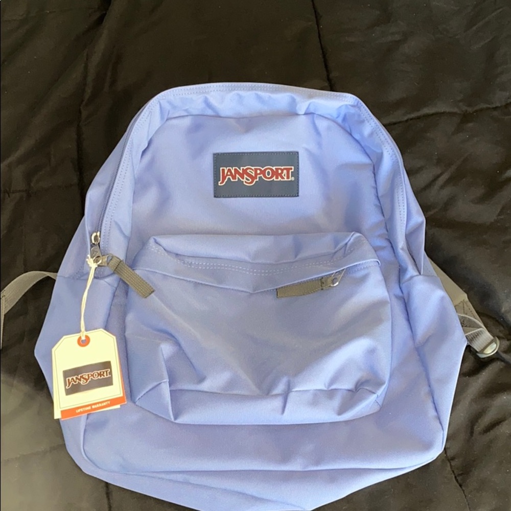 Blue Jansport Backpack